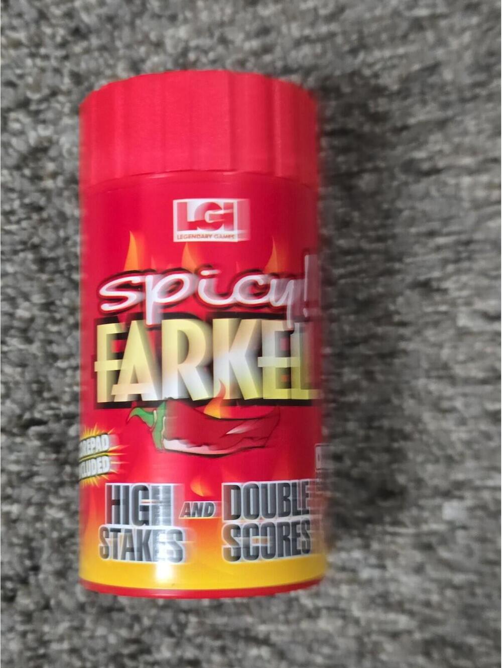 2022 LGI Spicy! Farkel Dice Game High Stakes AND Double Scores - Complete